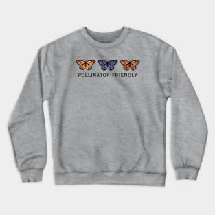 Monarch Butterflies Pollinator Garden Crewneck Sweatshirt